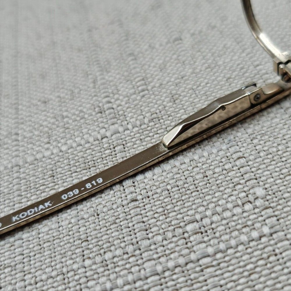 Swank Optical Vintage Men Eyeglasses Gold Tone KODIAK 58[]16 140 Glasses - Picture 8 of 11